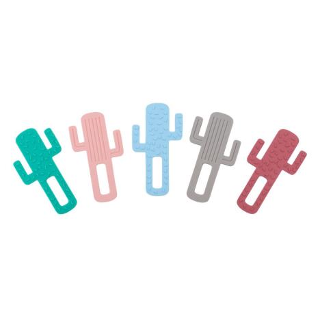 MinikOiOi Gryzak silikonowy Kaktus SZARY