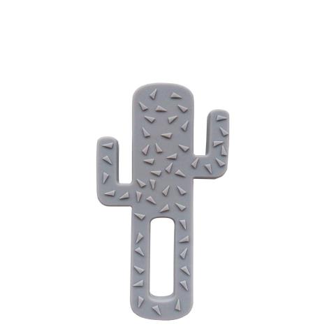 MinikOiOi Gryzak silikonowy Kaktus SZARY - obrazek 2