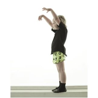 NUNUNU BABY Romper długie nogawki melanż w gwiazdki