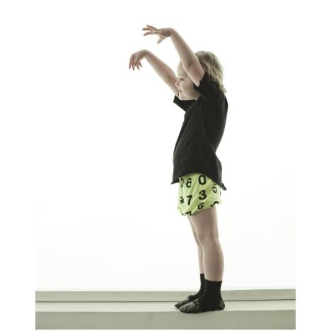 NUNUNU BABY Romper długie nogawki melanż w gwiazdki