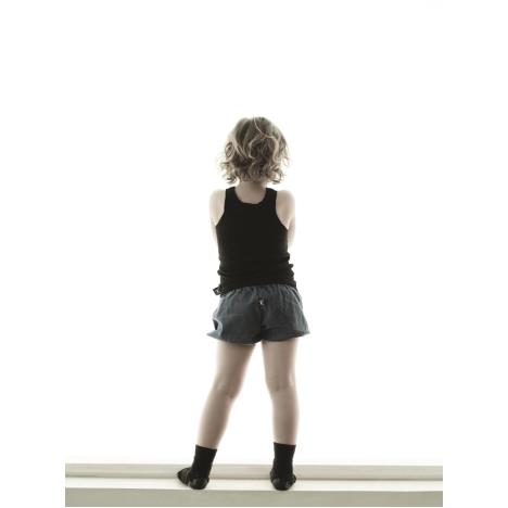 NUNUNU BABY Romper długie nogawki melanż w gwiazdki 0-6m - obrazek 3